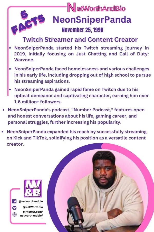 Neon Net Worth, Reddit and Twitch, Podcast, Twitter, Kick, Bio